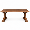 Handcrafted Solid Walnut Writing Desk – 39.3″ × 20″